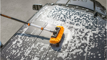 use and wash telescope cleaning pole