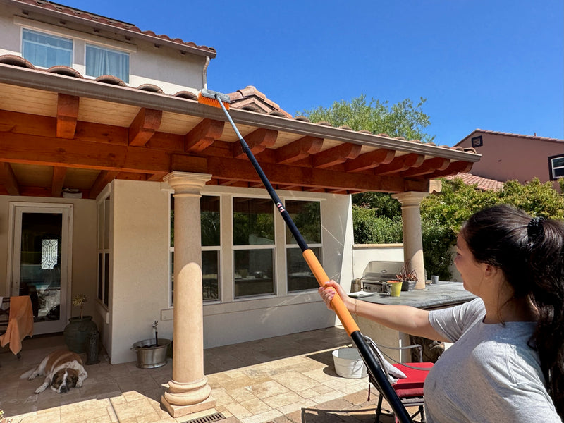 Exterior House Cleaning Brush Set