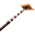 Extend-A-Reach 24 ft extension pole with snow broom for safe snow removal from solar panels and rooftops. Durable snow roof rake for pro results.