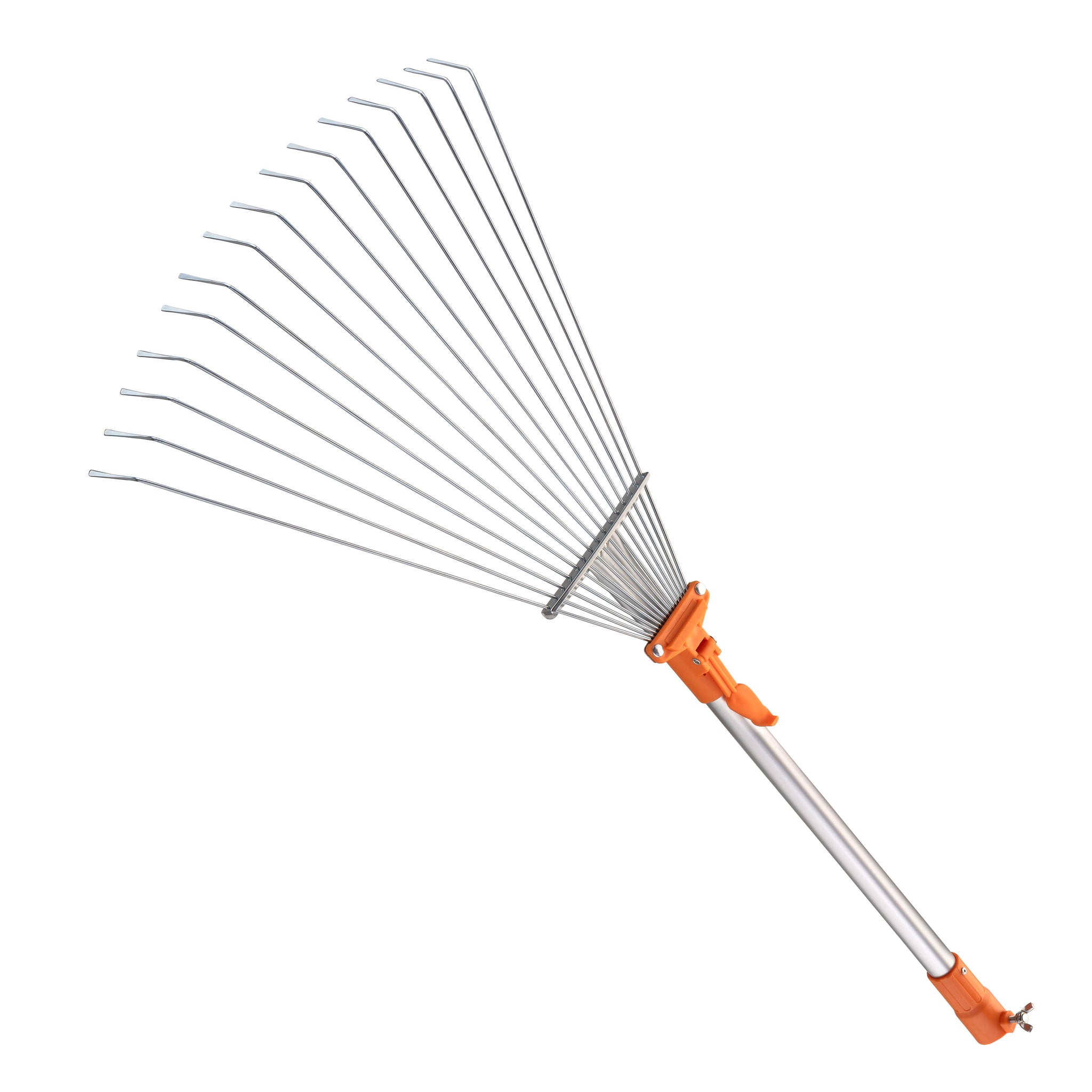Adjustable Roof Metal Leaf Rake Attachment