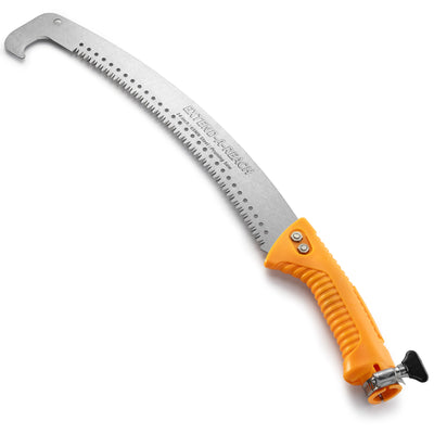 Pruning Manual Hand Saw // Hand Held or with Extension Manual Pole Saw for Tree Trimming