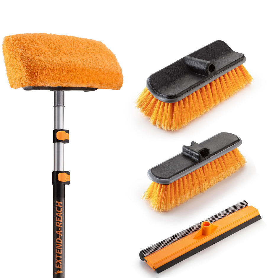Dusting and Cleaning Kits with Extension Poles