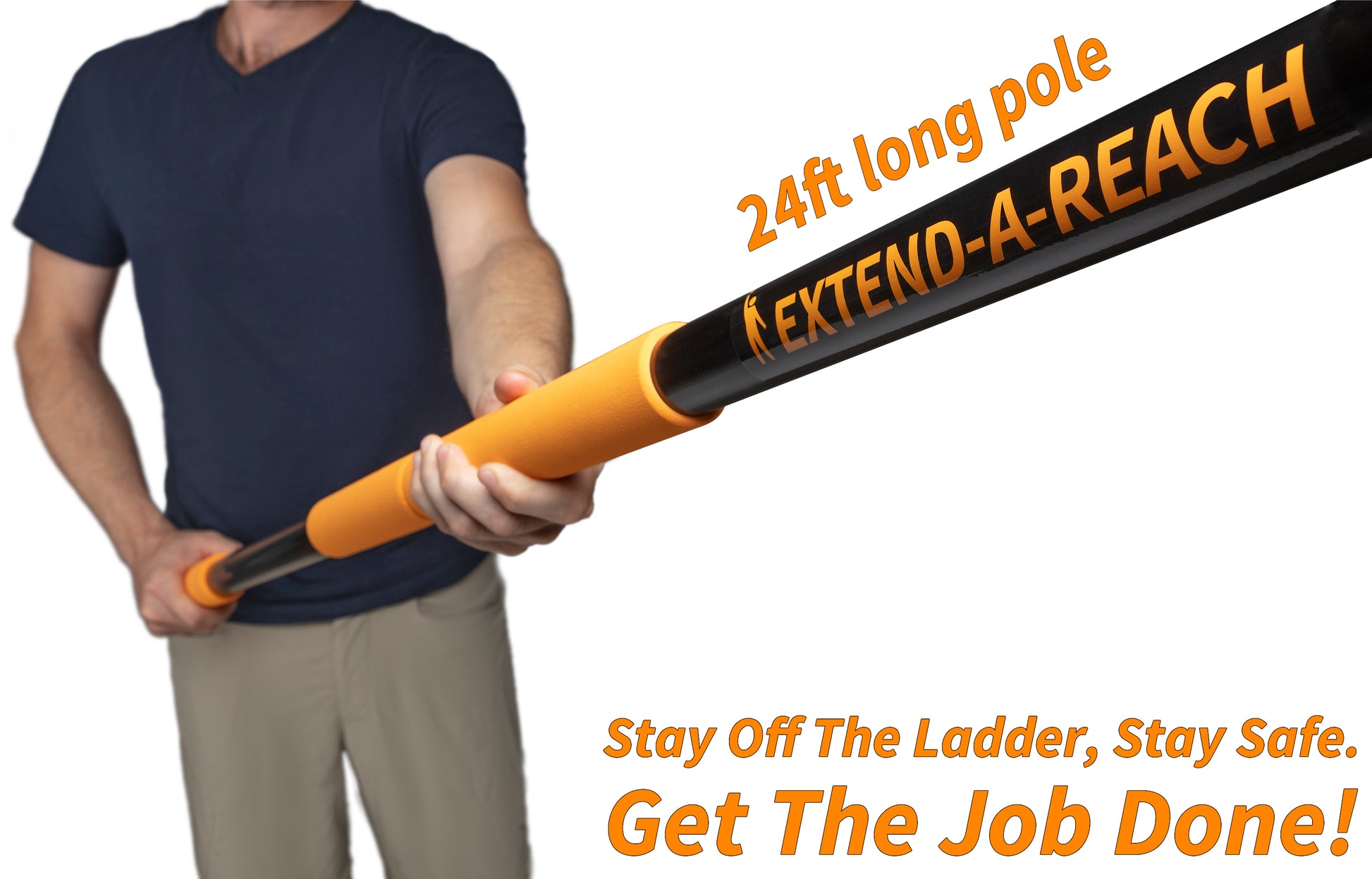 24 feet extension pole