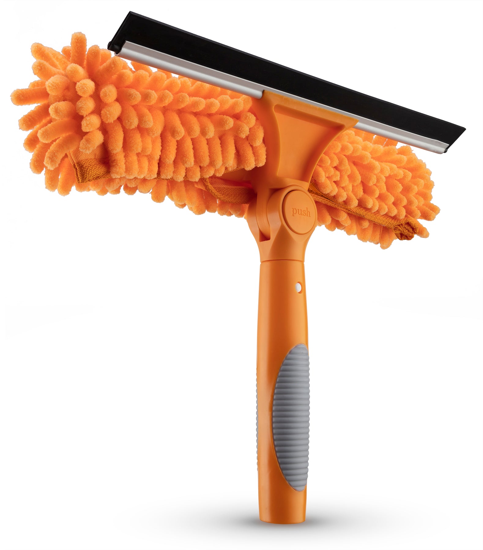 Window Squeegee and Microfiber Scrubber Window Cleaning Equipment