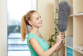 feather duster with extension pole