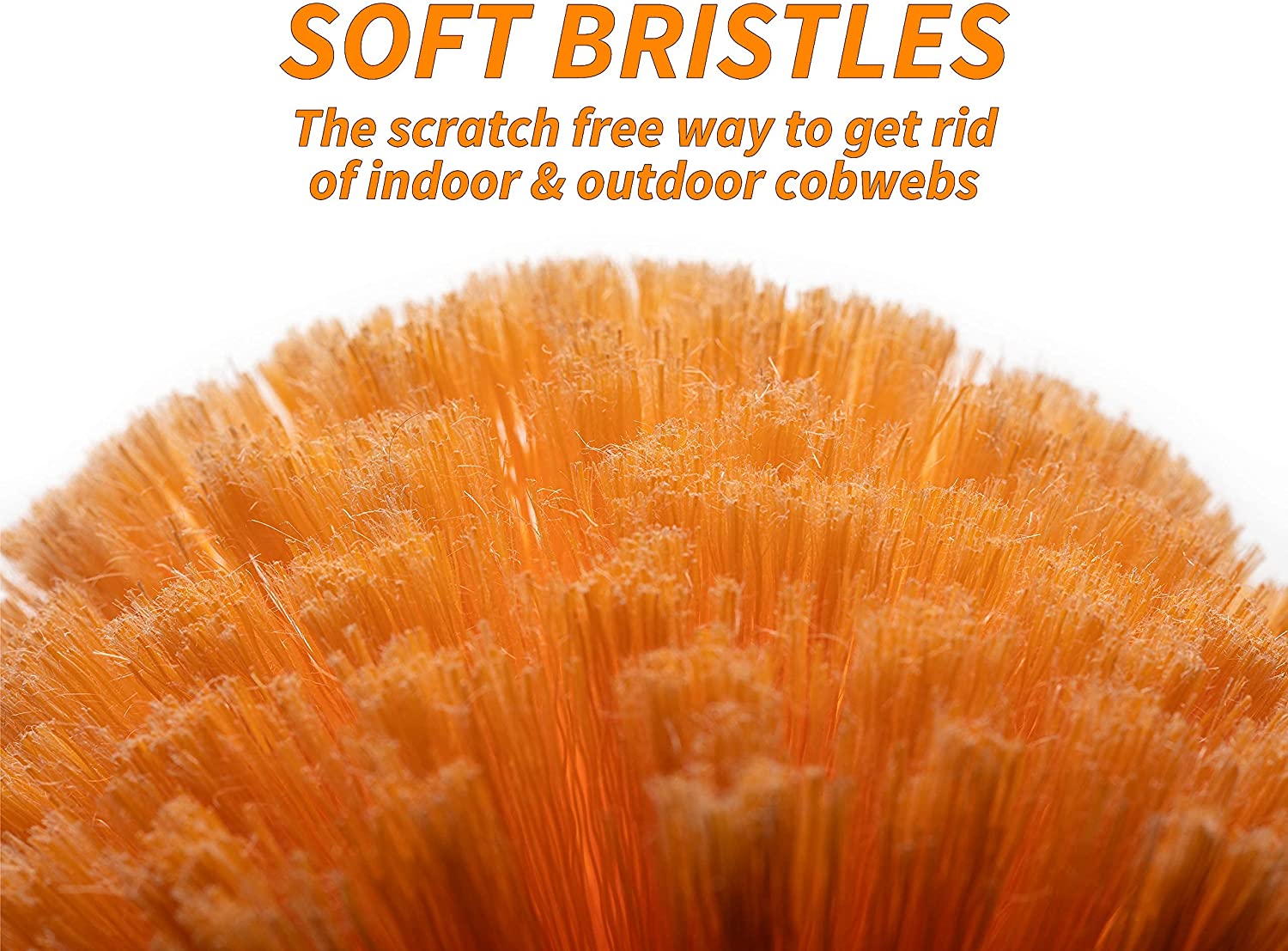 Cobweb Duster with Extension Pole // Spider Web Cleaner Cobweb Brush ...