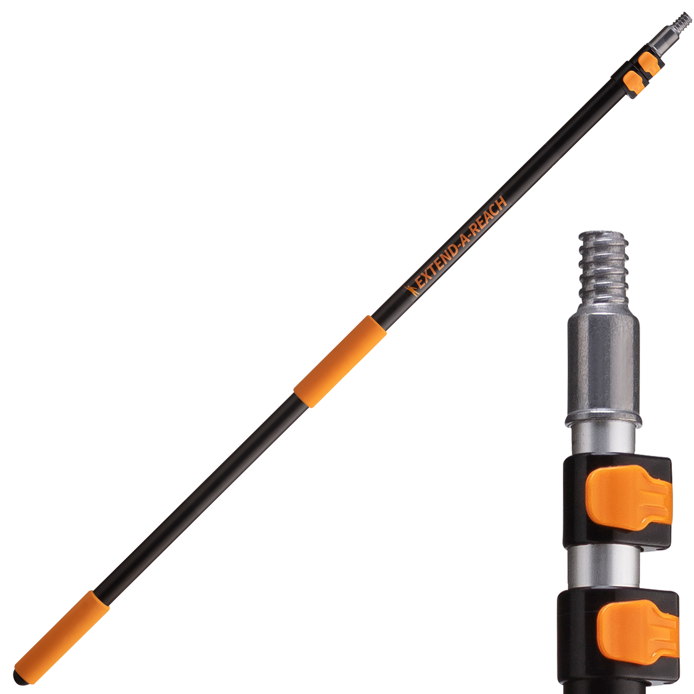 5-12ft Telescopic Extension Pole // Dusting, Window Cleaning