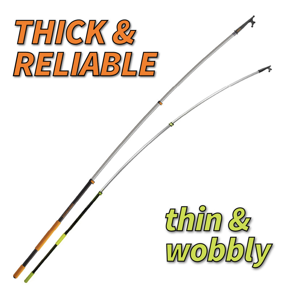 Boat Hook for Docking with Telescoping Extension Pole